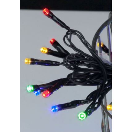 Eglo - LED Εξωτερική χριστουγεννιάτικη γιρλάντα 80xLED 8m IP44 πολύχρωμη