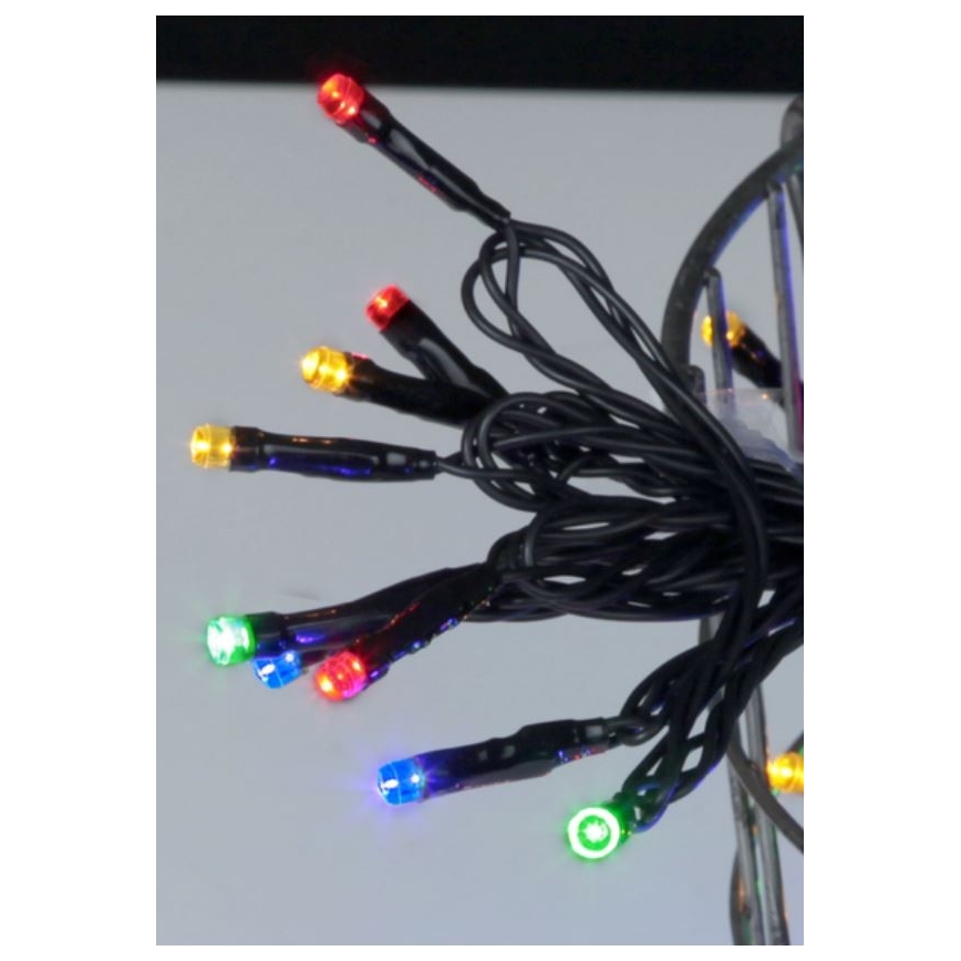 Eglo - LED Εξωτερική χριστουγεννιάτικη γιρλάντα 80xLED 8m IP44 πολύχρωμη
