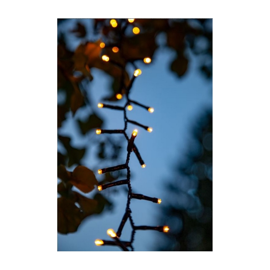 Eglo - LED Εξωτερική  γιρλάντα 800xLED 21m IP44 θερμό λευκό