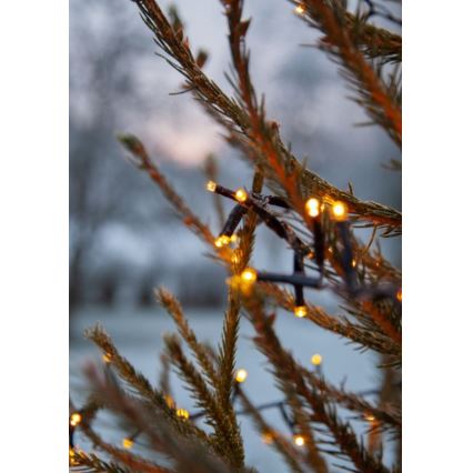 Eglo - Χριστουγεννιάτικη LED γιρλάντα εξωτερικού χώρου 1200xLED 29m IP44 θερμό λευκό