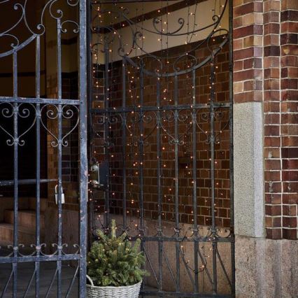 Eglo - Χριστουγεννιάτικα λαμπάκια εξωτερικού χώρου LED 180xLED 17,6m IP44 θερμό λευκό