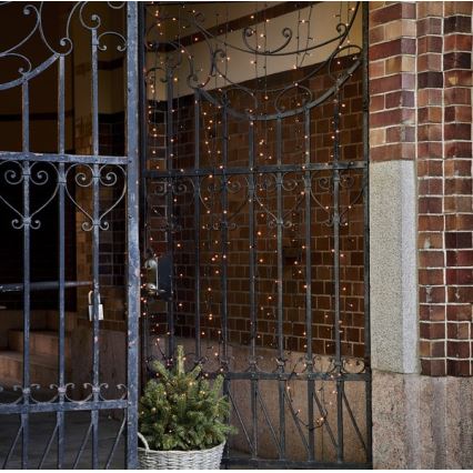 Eglo - LED Εξωτερική  γιρλάντα 80xLED 10,5m IP44 ζεστό λευκό