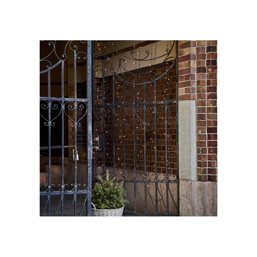 Eglo - LED Εξωτερική  γιρλάντα 80xLED 10,5m IP44 ζεστό λευκό