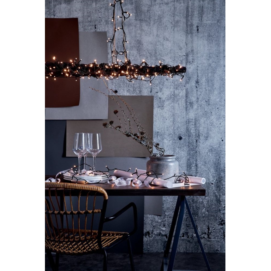 Eglo -Χριστουγεννιάτικα λαμπάκια εξωτερικού χώρου 540xLED 11,9m IP44 ζεστό λευκό