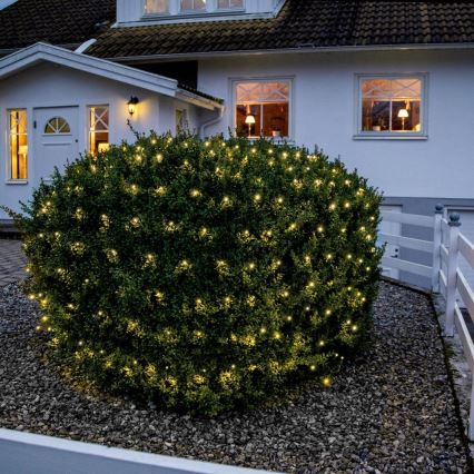 Eglo - Χριστουγεννιάτικα λαμπάκια LED εξωτερικού χώρου 200xLED 3m IP44 ζεστό λευκό