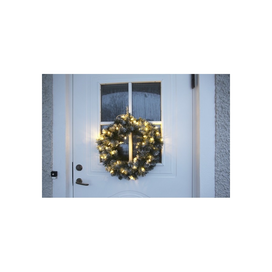 Eglo - Χριστουγεννιάτικο στεφάνι LED εξωτερικού χώρου 30xLED/0,064W/3/230V IP44