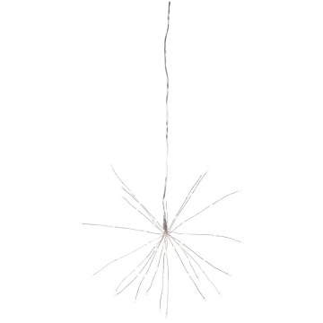 Eglo 411063 - LED Χριστουγεννιάτικη διακόσμηση FIREWORK 60xLED/0,06W/3xAA Ø 26 cm