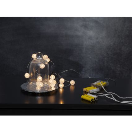 Eglo - LED γιρλάντα 15xLED/3xAA 1,4 m