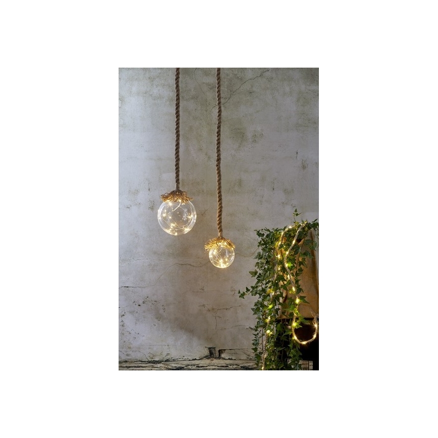 Eglo - LED Χριστουγεννιάτικο στολίδι 15xLED/0,06W/3xAA