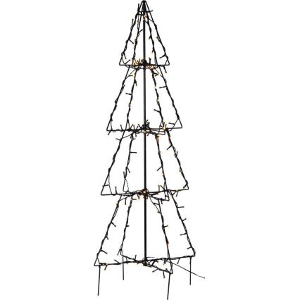 Eglo 411162 - Χριστουγεννιάτικo διακοσμητικό εξωτερικού χώρου LED 140xLED/0,066W/31/230V 90 cm IP44 θερμό λευκό