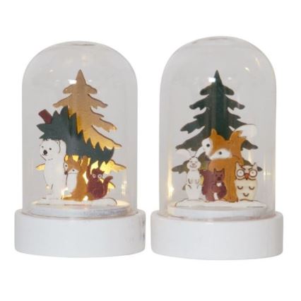 Eglo - ΣΕΤ 2x LED Χριστουγεννιάτικη διακόσμηση LED/0,03W/1xCR2032