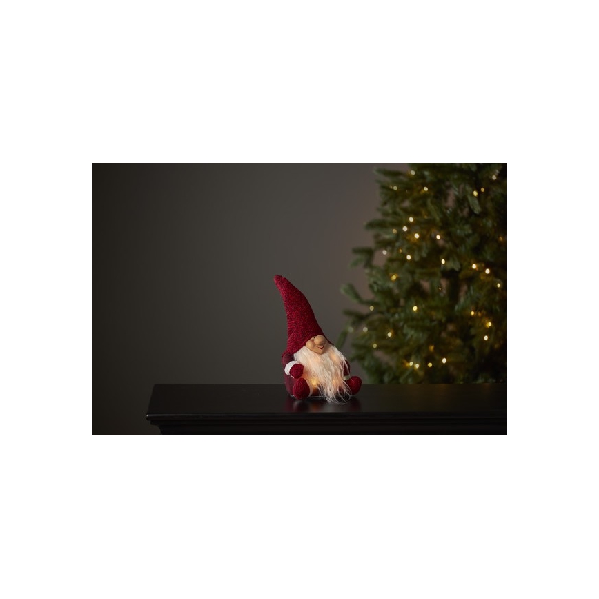 Eglo - LED Χριστουγεννιάτικο διακοσμητικό 4xLED/0,06W/3xAA κόκκινο