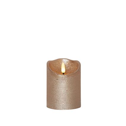 Eglo 411498 - LED Κερί FLAMME RUSTIC LED/2xAA χρυσό