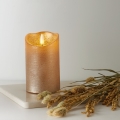 Eglo 411499 - LED κερί FLAMME RUSTIC LED/2xAA χρυσό
