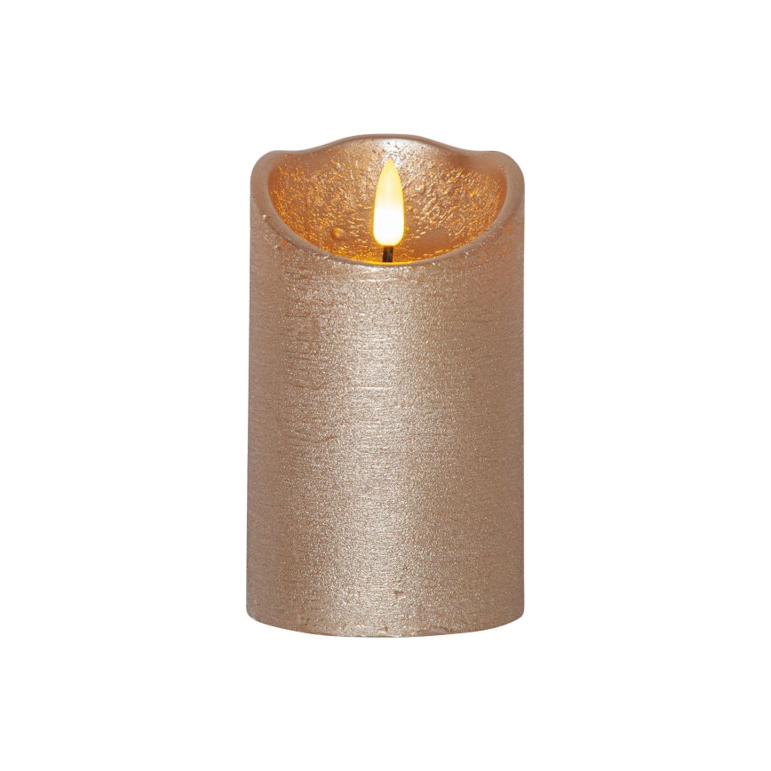 Eglo 411499 - LED κερί FLAMME RUSTIC LED/2xAA χρυσό