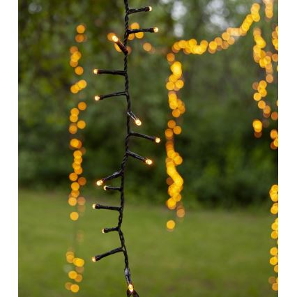 Eglo - LED Εξωτερική  γιρλάντα 1200xLED 29m IP44 θερμό λευκό