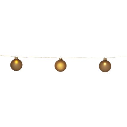 Eglo 411557 - Χριστουγεννιάτικα λαμπάκια BLISS 22xLED/3xAA 2,6m θερμό λευκό