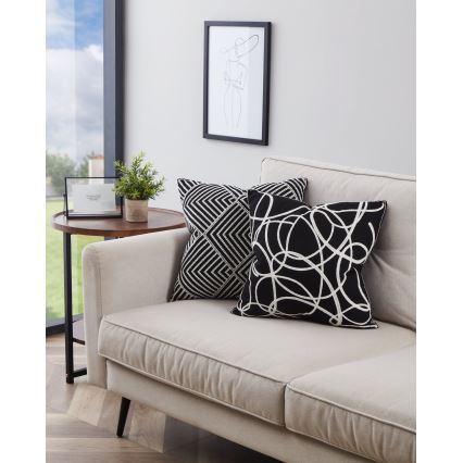 Eglo - σαβάνα 45x45 cm μαύρο/λευκό