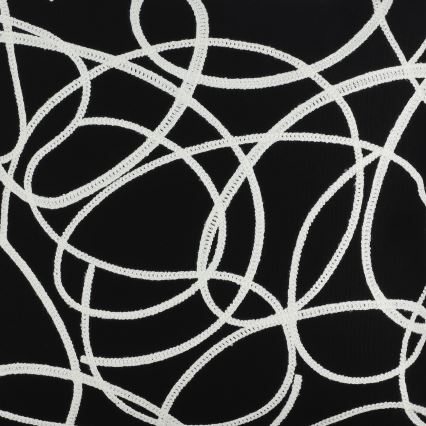 Eglo - σαβάνα 45x45 cm μαύρο/λευκό