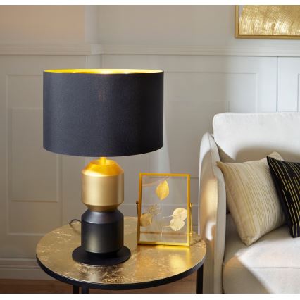 Eglo 420018 - Διακοσμητικό μαξιλάρι CHEVERY 30x50 cm εκρού/χρυσό