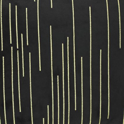 Eglo - Διακοσμητικό μαξιλάρι 30x50 cm μαύρο/χρυσό
