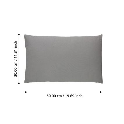 Eglo 420027 - Διακοσμητικό μαξιλάρι ILES 30x50 εκ. γκρίζο