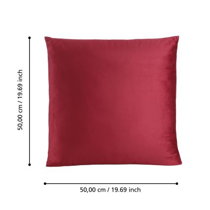Eglo 420041 - Διακοσμητικό μαξιλάρι ILES 50x50 εκ. κόκκινο
