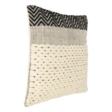 Eglo 420049 - Διακοσμητικό μαξιλάρι CHEVERY 50x50 cm εκρού/μαύρο