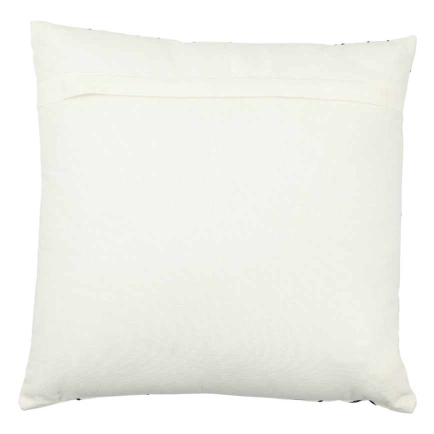 Eglo - Διακοσμητικό μαξιλάρι 45x45 cm λευκό/μαύρο