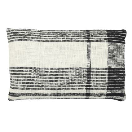 Eglo 420062 - Διακοσμητικό μαξιλάρι CHEVERY 30x50 cm εκρού/μαύρο