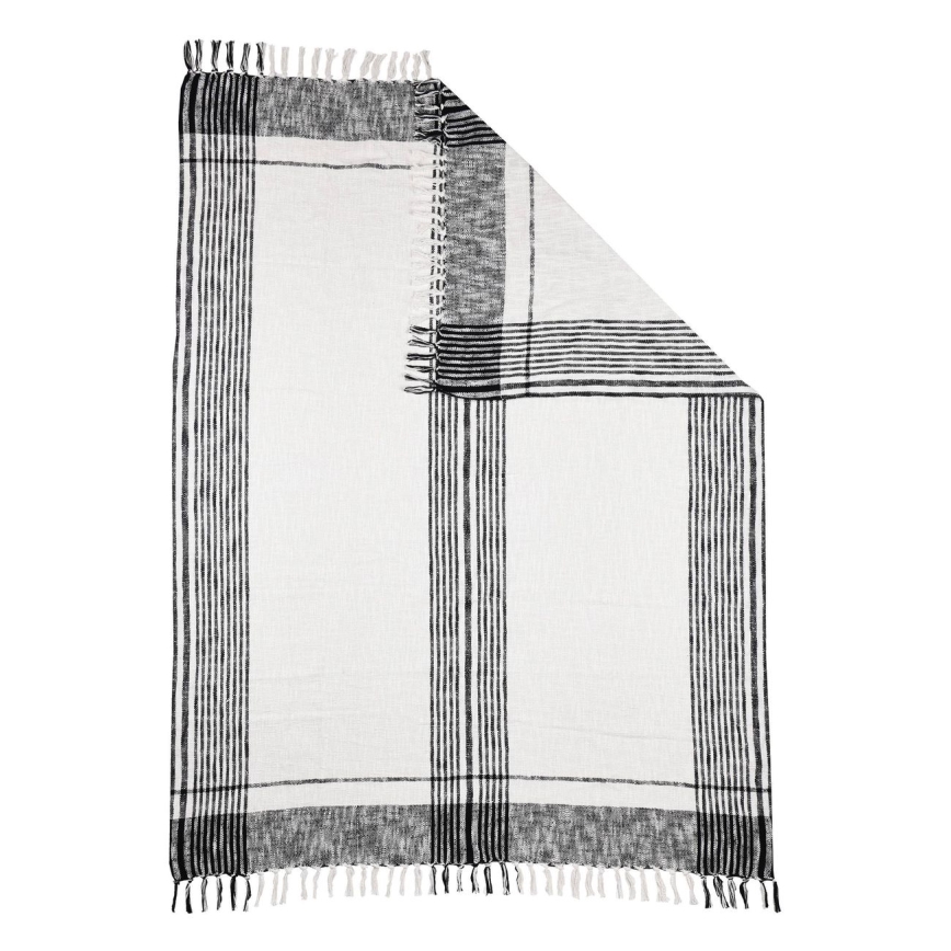 Eglo 420063 - Ριχτάρι κρεβατιού CHEVERY 170x130 cm λευκό/γκρι