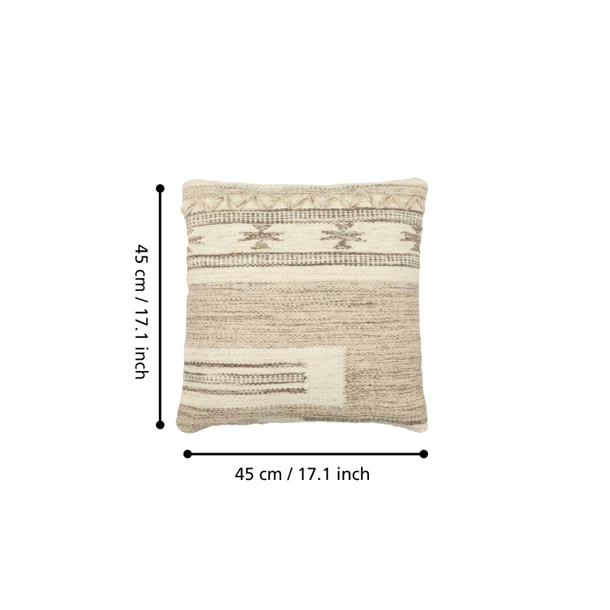 Eglo 420071 - Διακοσμητικό μαξιλάρι CHEVERY 45x45 cm σε μπεζ