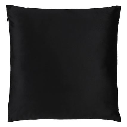 Eglo - Διακοσμητικό μαξιλάρι 45x45 cm μαύρο/ασημί