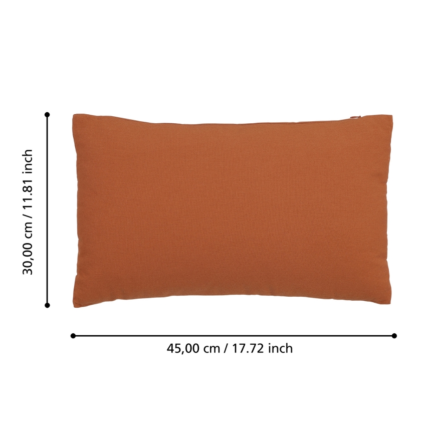 Eglo 420086 - Διακοσμητικό μαξιλάρι ILES 30x45 cm πορτοκαλί