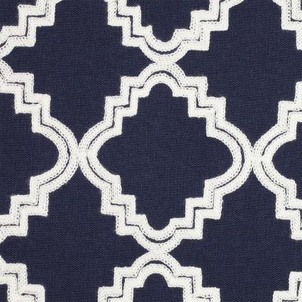 Eglo 420096 - Διακοσμητικό μαξιλάρι BERHALA 45x45 cm μπλε/λευκό