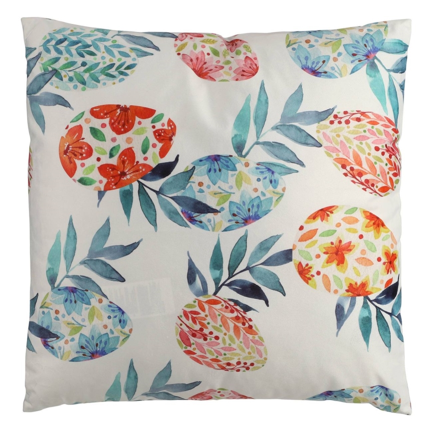 Eglo 420101 - Διακοσμητικό μαξιλάρι GEBENG 45x45 εκ. μπλε/κόκκινο