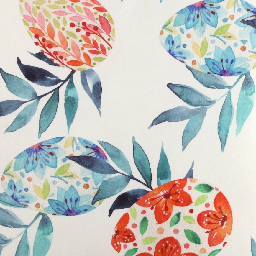 Eglo 420101 - Διακοσμητικό μαξιλάρι GEBENG 45x45 εκ. μπλε/κόκκινο