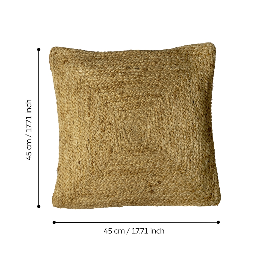 Eglo 420106 - Διακοσμητικό μαξιλάρι COTABATO 45x45 cm καφέ