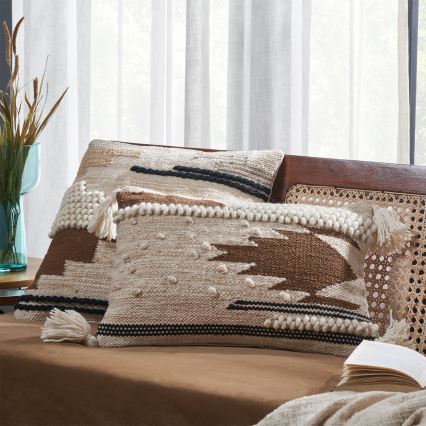 Eglo 420108 - Διακοσμητικό μαξιλάρι CHEVERY 45x45 εκ. μπεζ