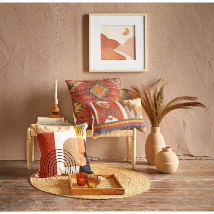 Eglo 420116 - Διακοσμητικό μαξιλάρι CHEVERY 50x50 cm καφέ