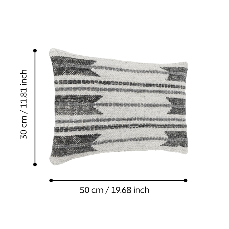 Eglo 420126 - Διακοσμητικό μαξιλάρι CHEVERY 30x50 cm γκρι