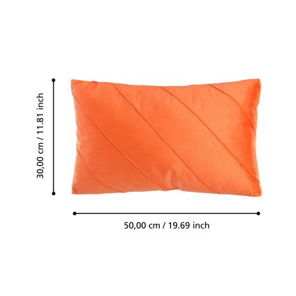 Eglo 420257 - Διακοσμητικό μαξιλάρι SHOURA 30x50 cm πορτοκαλί