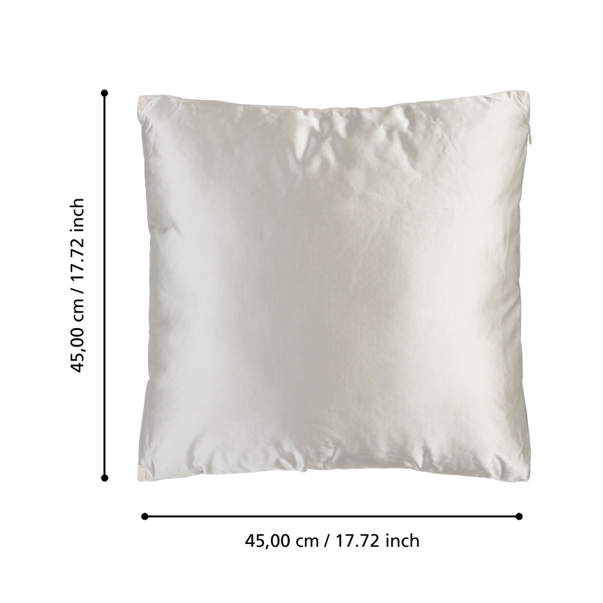 Eglo 420273 - Διακοσμητικό μαξιλάρι KYONAN 45x45 cm γκρι