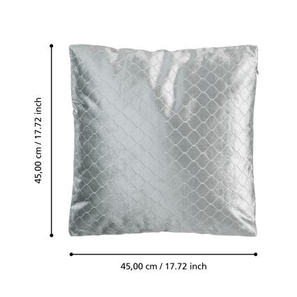 Eglo 420283 - Διακοσμητικό μαξιλάρι SINGU 45x45 cm γκρι