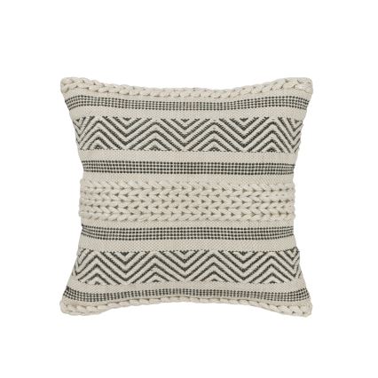 Eglo 420304 - Διακοσμητικό μαξιλάρι MELUT 45x45 cm κρεμ/μαύρο