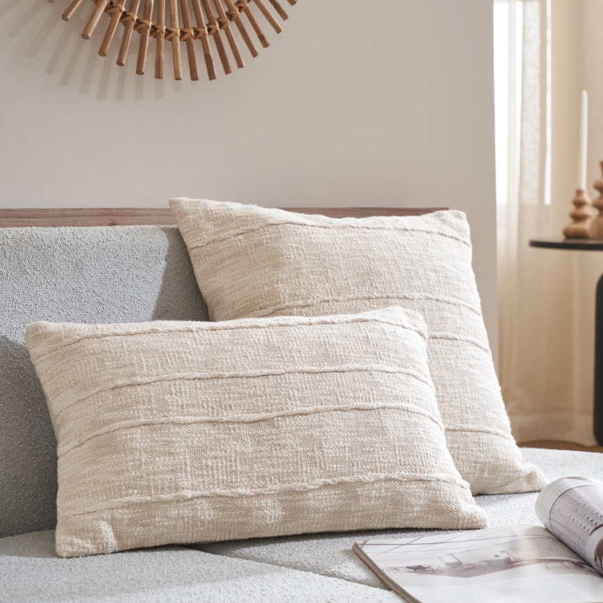 Eglo 420335 - Διακοσμητικό μαξιλάρι SHILABO 45x45 cm σε μπεζ απόχρωση