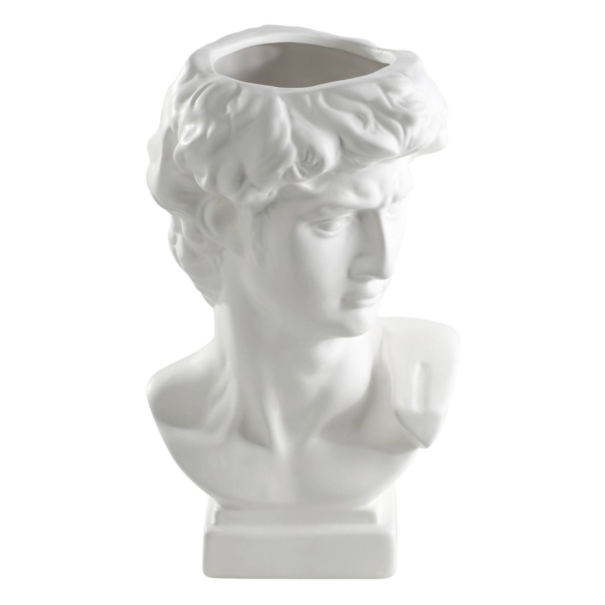 Eglo - Κεραμικό βάζο 26x16 cm λευκό