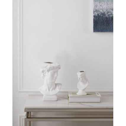Eglo - Κεραμικό βάζο 26x16 cm λευκό