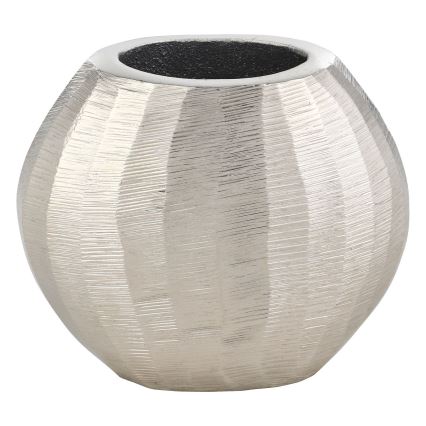 Eglo - Μεταλλικό βάζο 9,5x11 cm ματ χρώμιο