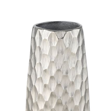 Eglo - Μεταλλικό βάζο 31x12 cm ασημί